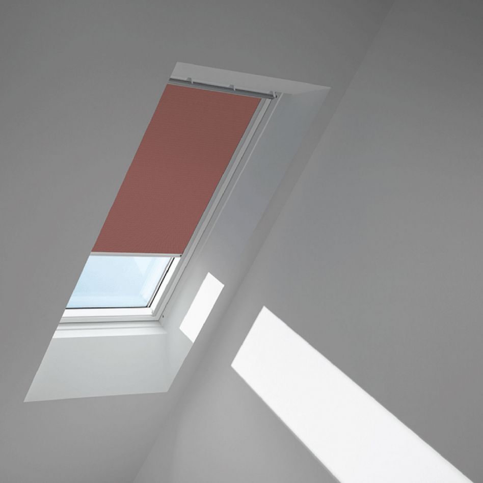 VELUX Verdunkelungsrollo Rosenholz 4578, MK06, Aluminiumschiene,GGU,Solar,VELUX