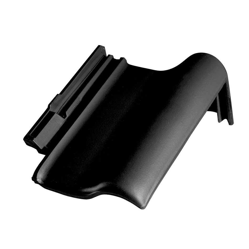 Erlus E58 SL Pultdachziegel diamantschwarz Dachziegel günstig