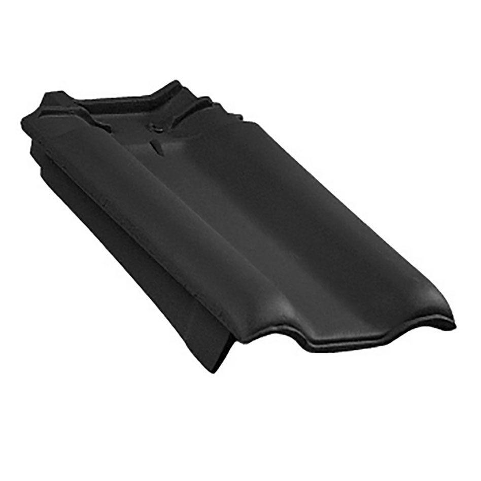 Erlus E58 SL Ortgangziegel links anthrazit engobiert Dachziegel günstig