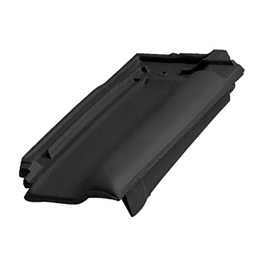 Erlus E58 SL Ortgangziegel rechts anthrazit engobiert Dachziegel günstig