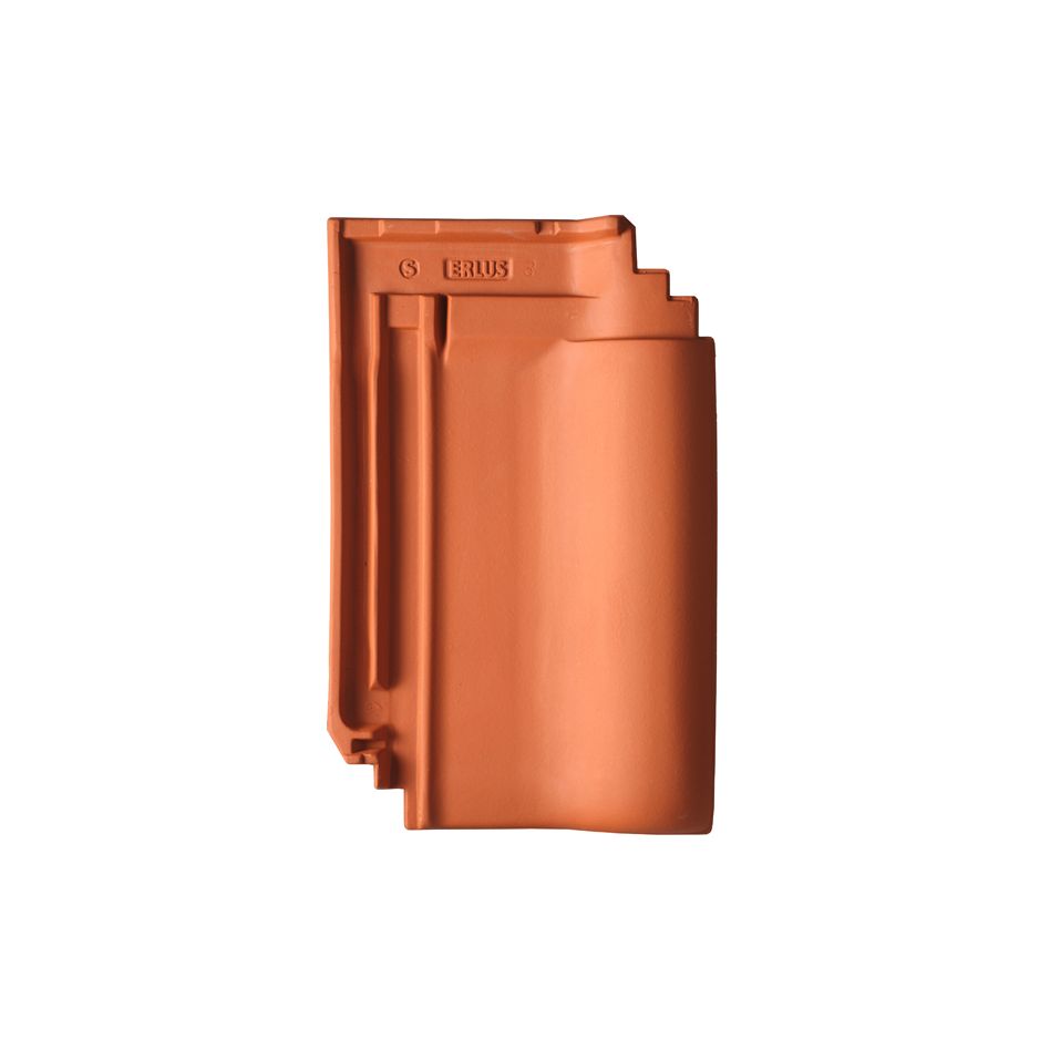 Erlus Flachdachpfanne E58 S naturrot Dachziegel günstig