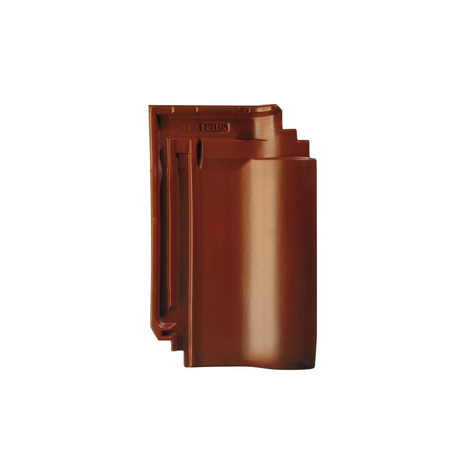 Erlus Flachdachpfanne E58 S rot engobiert Dachziegel günstig