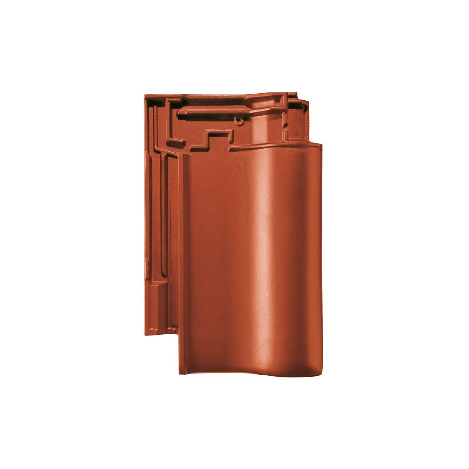 Erlus Flachdachpfanne E58 SL kupferbraun engobiert Dachziegel günstig