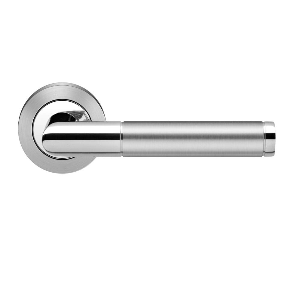 Karcher Türgriff-Garnitur Rio ER34 Edelstahl poliert-matt Türklinke, Bad / WC Image