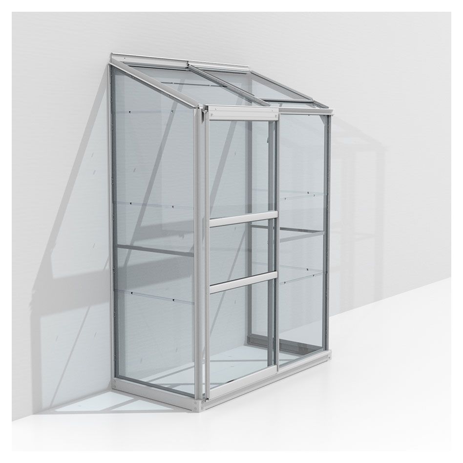 Vitavia Anlehngewächshaus Styx Tomatenhaus Silber