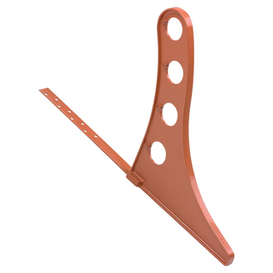 Heuel Halterung für QuattroPipe, Alu-Natur Image