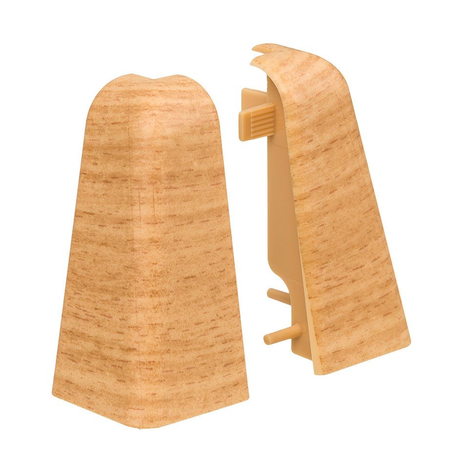 HARO Außenecke Sockelleiste Buche Fußleisten braun, 1 Pack Image