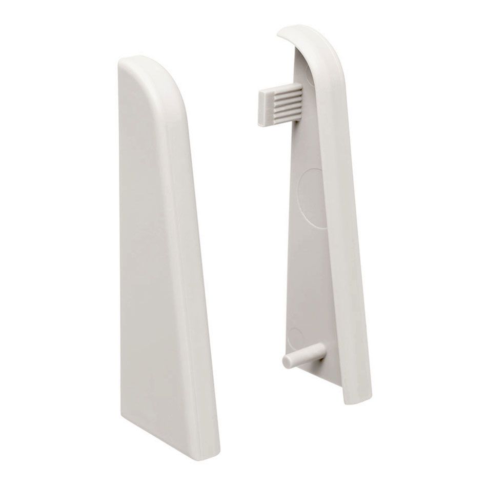 HARO Endkappe Sockelleiste Weiß Image