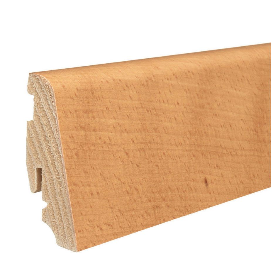 Haro Sockelleiste furniert Buche gedämpft geölt Fußleisten Image