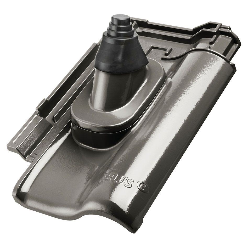 Erlus E58 SL Alu-Antennendurchgang anthrazit Dachziegel günstig