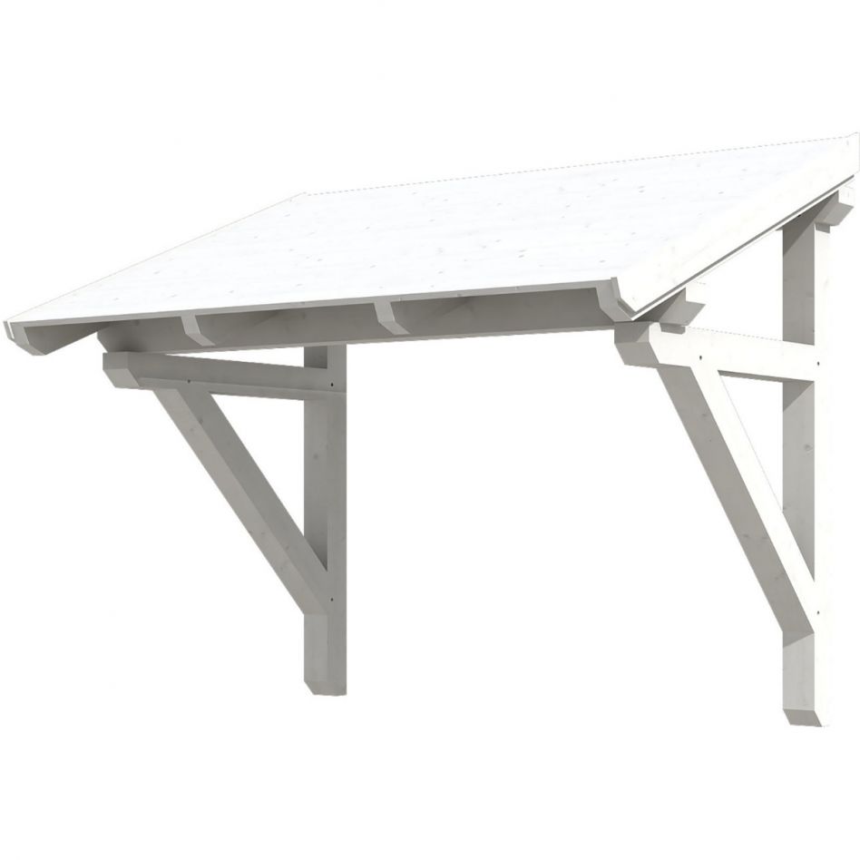 Skan Holz Vordach Paderborn Dach Weiß