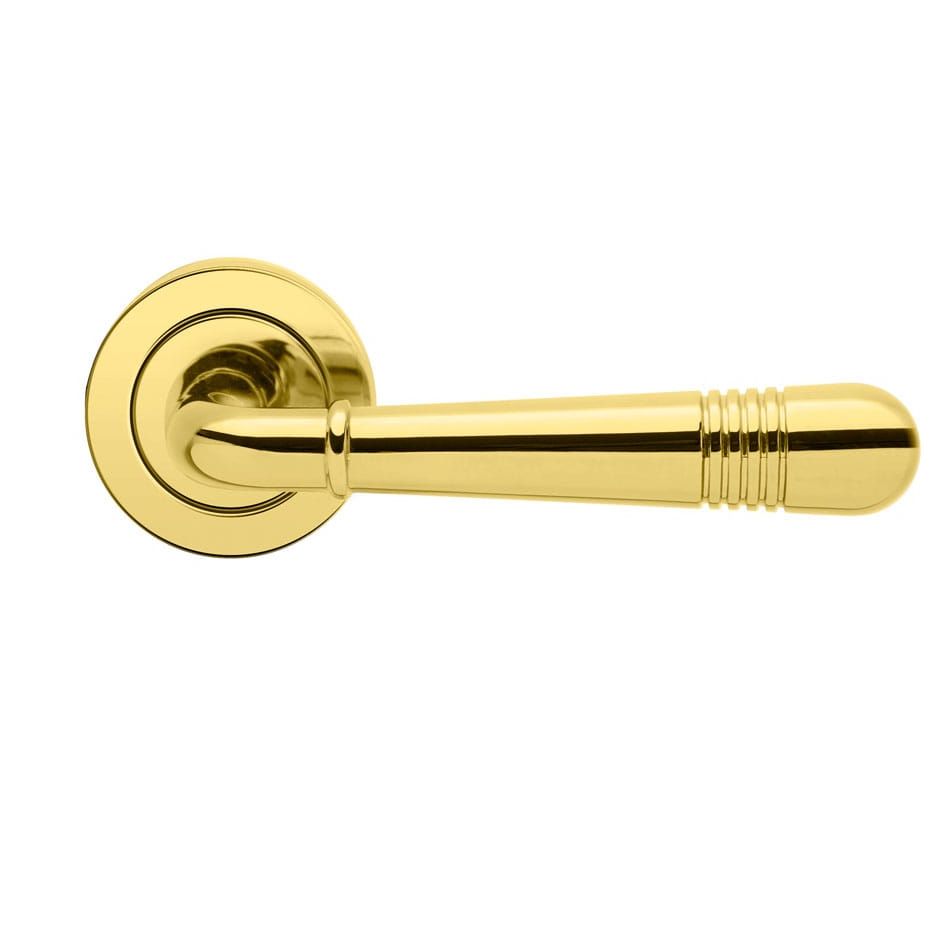 Karcher Türgriff-Garnitur Montmartre R270 Zirkonium poliert Türklinke, Buntbart Image