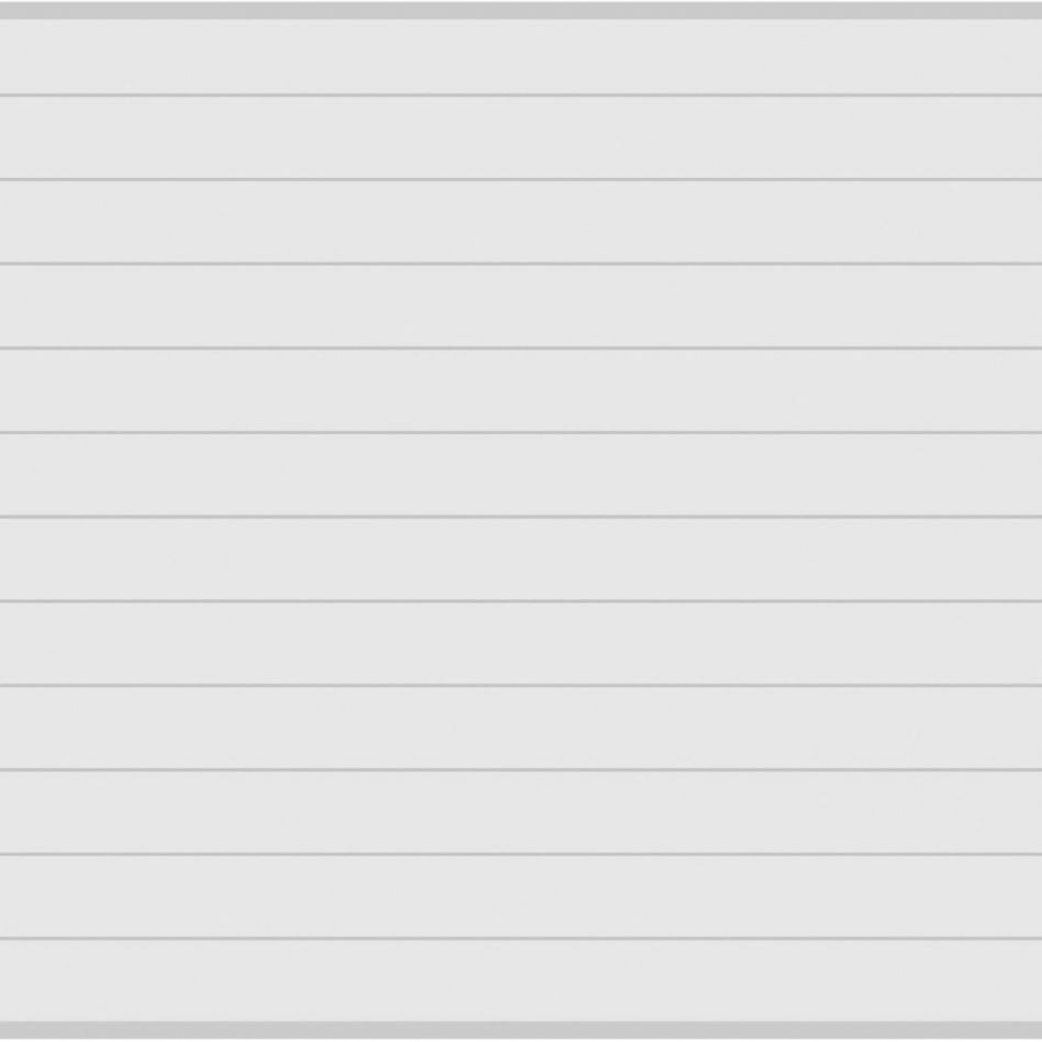 TraumGarten Sichtschutzzaun SYSTEM ALU PLUS Zaunfeld-Set Weiß 238 cm Sichtschutz Steckzaun Lamellenzaun günstig