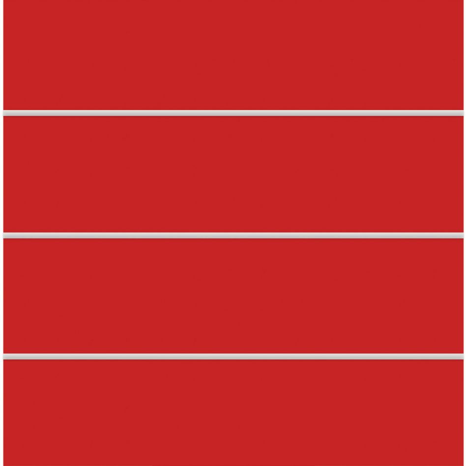 TraumGarten Sichtschutzzaun SYSTEM BOARD XL Zaunfeld-Set rot Sichtschutz Steckzaun Lamellenzaun günstig