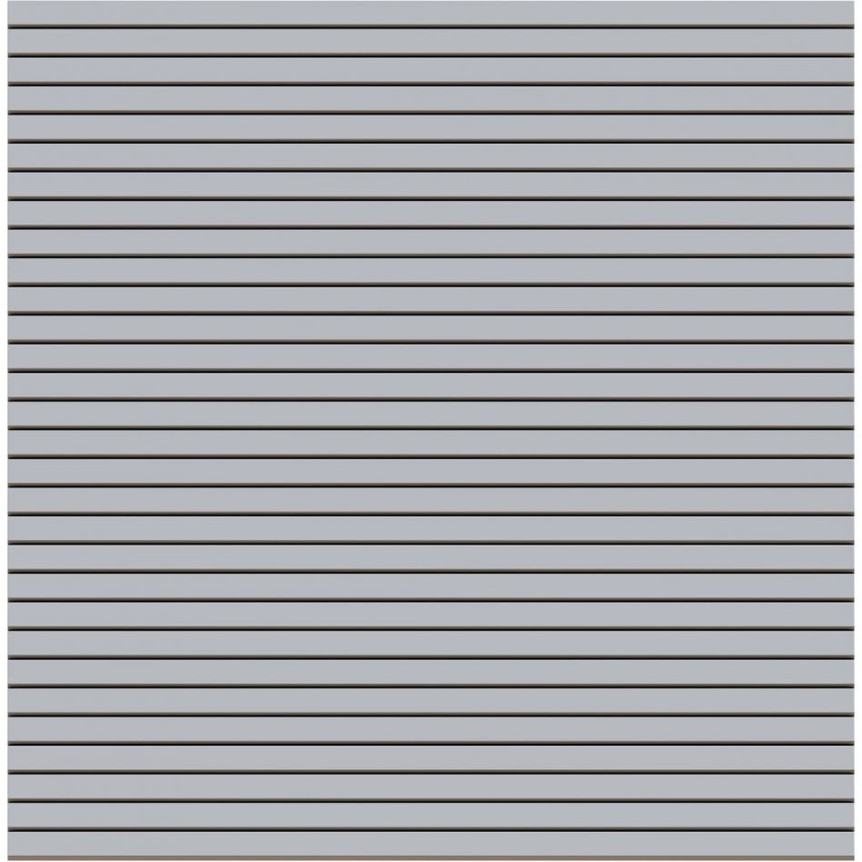 TraumGarten Rhombus-Sichtschutzzaun Rundum-Sorglos-Paket Rhombus Silber Sichtschutz Rhombuszaun, Einbetonieren, 16,45 m,Silber Image