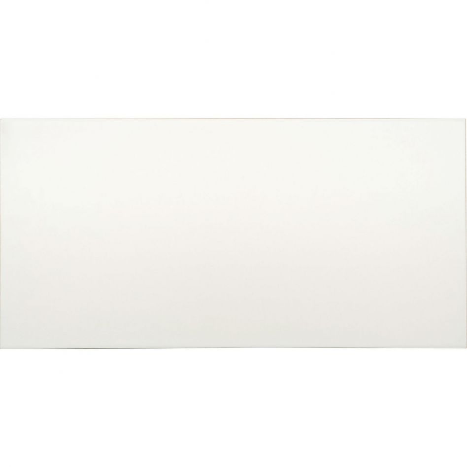 Wellker Wandfliese Kristall weiß 30x60 cm Steingut Rundkante