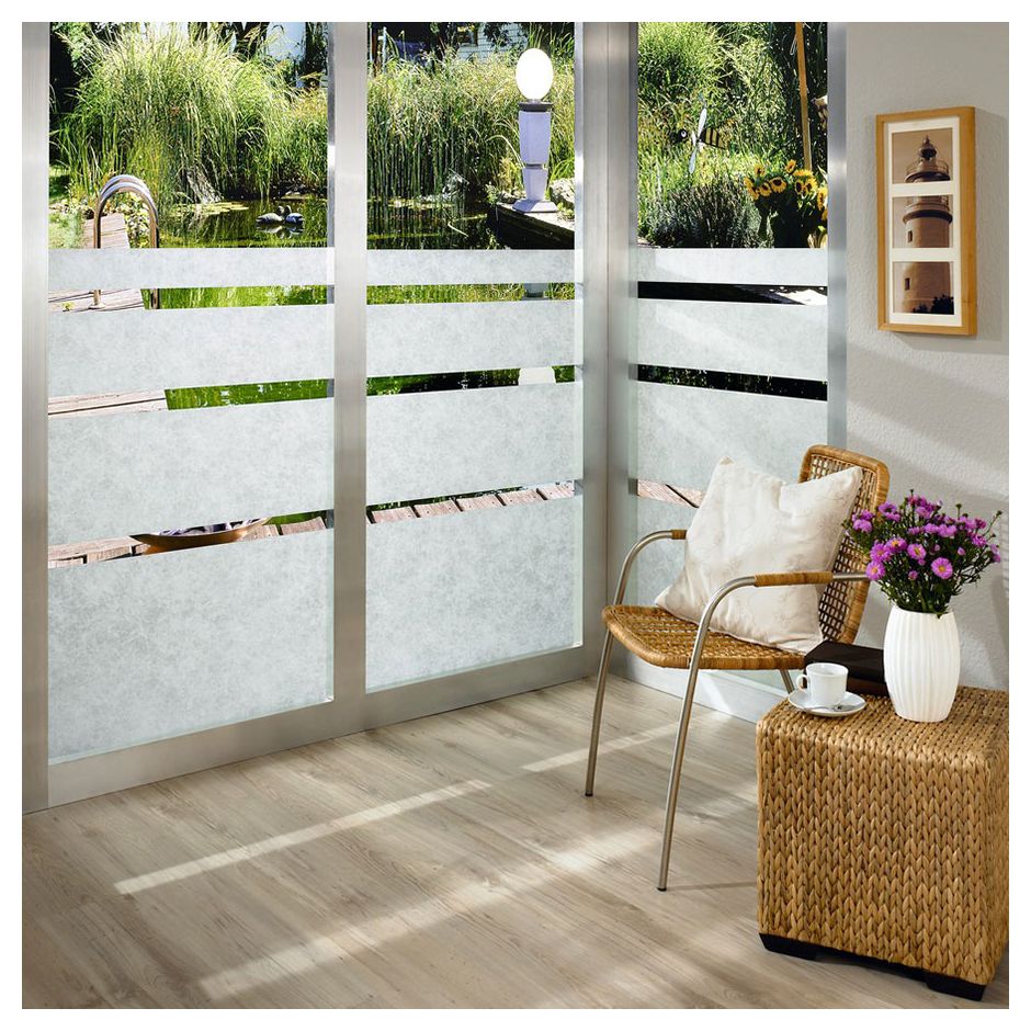 d-c-fix Fensterfolie Reispapier transparent Sichtschutz Klebefolie
