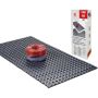 Jollytherm 3in1 Elektro Fußbodenheizung Terraheat PLUS All IN ONE Energieeffiziente Fußbodenheizung mit Abdichtungs- und Entkopplungmatten, Aufbau nur 5,5 mm, für Fliesen und Natursteinböden