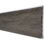 GroJa BasicLine schmal PVC-Steckzaun Sichtschutzzaun Monument Oak Einzelprofil Sichtschutz Lamellenzaun