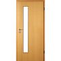 Kilsgaard Zimmertür mit Lichtausschnitt schmal schloßseitig Buche Lamikor  Typ 43/LA S-05 Rundkante