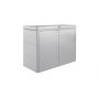 Biohort Gartenschrank HighBoard silber-metallic