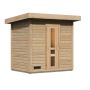 Karibu Woodfeeling Saunahaus Hytti 1 naturbelassen