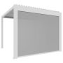 Ximax Seitenmarkise für Lamellendach Pergola Shade weiß