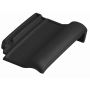 Erlus E58/E58 S Pultdachziegel diamantschwarz Dachziegel