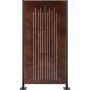 Wellker Sichtschutzelement GERAS CORTEN VERTICAL Sichtschutz