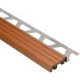 Schlüter-TREP-S E Treppenprofil nussbraun
