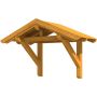 Skan Holz Vordach Siegen Dach Eiche Hell