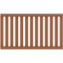 TraumGarten Gartenzaun WPC RAJA braun