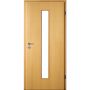 Kilsgaard Zimmertür mit Lichtausschnitt/Glas schmal mittig Buche Lamikor Typ 43/LA05 Rundkante