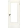 Kilsgaard Zimmertür mit Lichtausschnitt/Glas Esche weiß Lamikor Typ 43/LA Rundkante