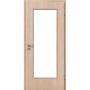 Kilsgaard Zimmertür mit Lichtausschnitt/Glas Nova Ahorn Lamikor Typ 43/LA Rundkante