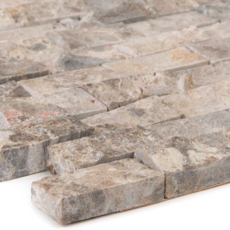 Natursteinmosaik-Brick-Marmor-Marron-/-1
