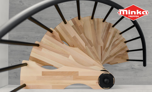 Minka Spindeltreppe Suono Smart