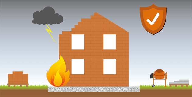 Feuerrohbauversicherung – Versicherung gegen Brandschäden