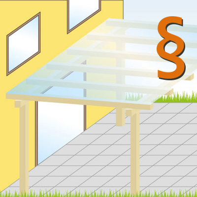 Terrassenüberdachung  –  Wichtige Informationen zur Baugenehmigung